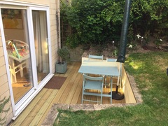 Please show me your small terrace house garden