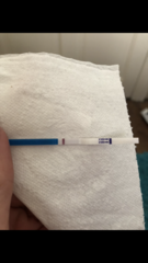 Faint positive or Evap?