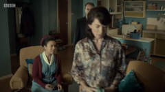 Teal, babies and death. Call The Midwife it’s Dr One Face