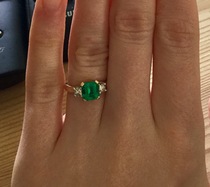 Quiet snow day here-show me your engagement rings!