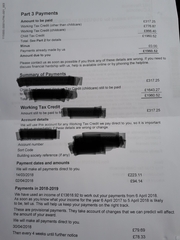 help me work out my tax credits!!!