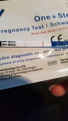 Faint positive or Evap?