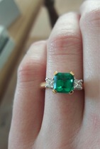 Quiet snow day here-show me your engagement rings!