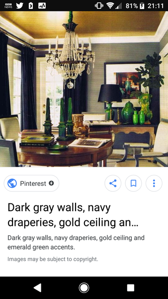 Do I keep this golden ceiling?