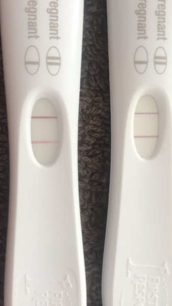 BFP getting lighter