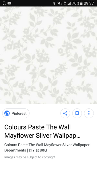To ask if anyone has a roll of this wall paper lying unwanted somewhere?