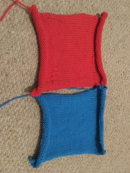 First blanket squares. What do you think?