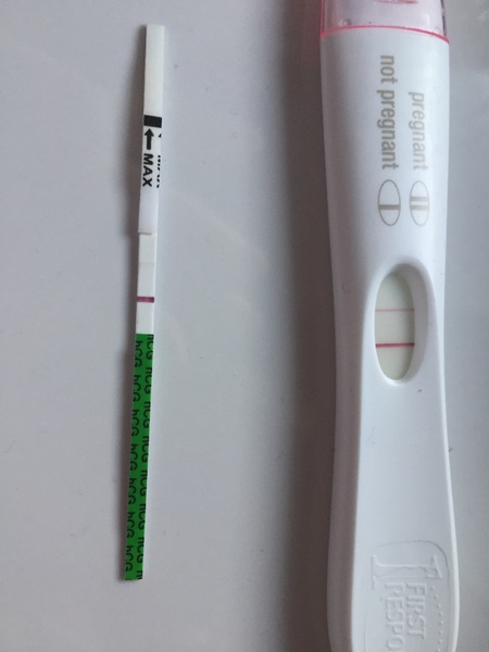 Advice on negative pg tests?