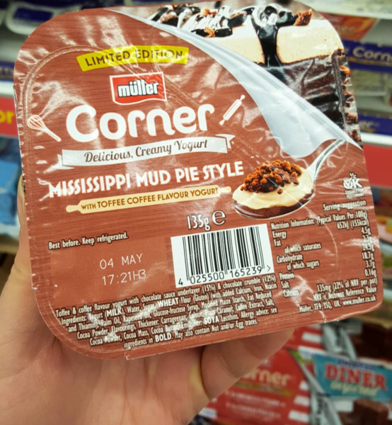 To tell you about this discontinued food coming