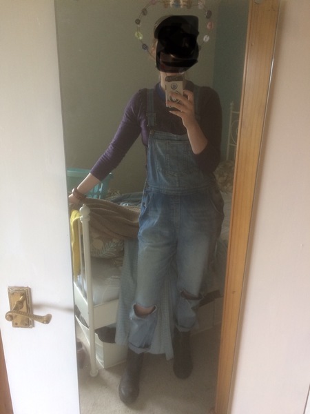 Dungarees....