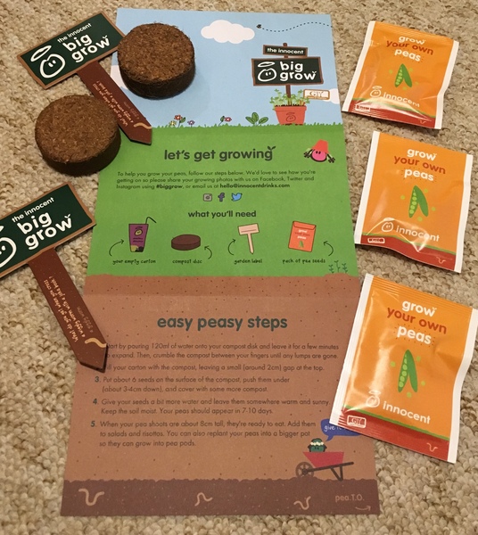 Mumsnet users review innocent’s at home growing kits