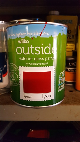 Best red paint colour for front door - gloss or not?