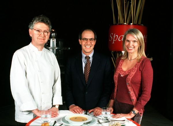 To think that Masterchef would be better without the baldy gobby shouty greengrocer?