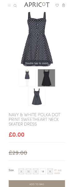 So, erm, does anyone who is a size 14 fancy a free dress for the upcoming summer?!