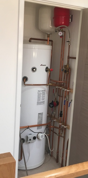 How much is involved in adding a hand held shower to this bath (see photo)
