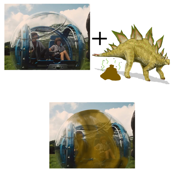 To be so irritated with Jurassic World