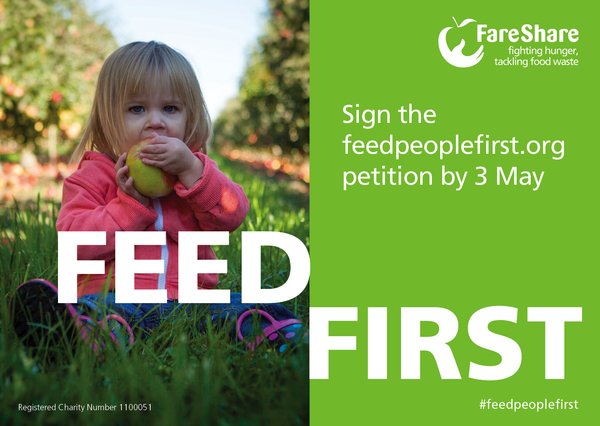 1 in 8 people go hungry in UK whilst perfectly good food is wasted - petition