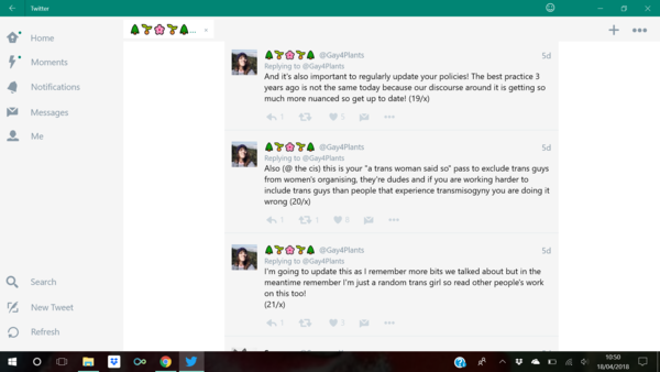 Slide show on "How to Deal with TERFs"