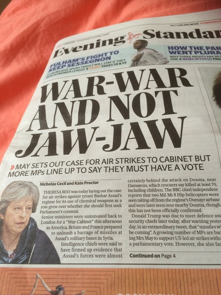 Westminstenders: Throwing Boomerangs