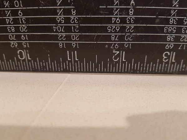 Quartz worktop issue