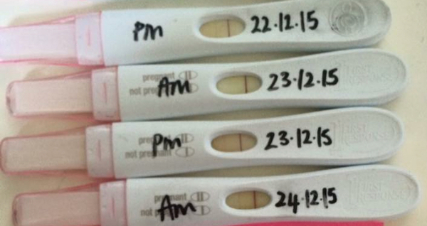 I’m absolutely terrified. Today’s test only slightly darker than thursdays. Help!
