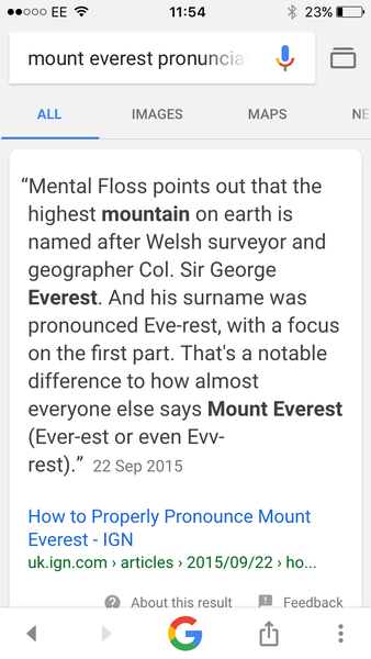Everest?