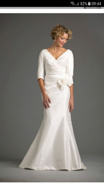 to want to wear a wedding dress??