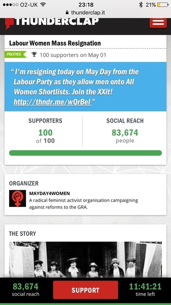 Labour Party Mass Resignation Letter