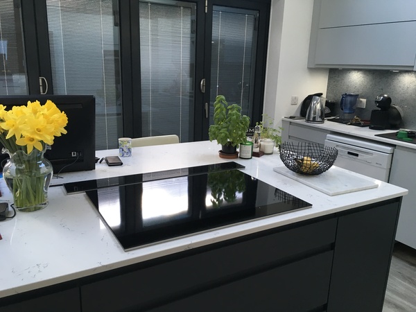 Induction hobs and islands