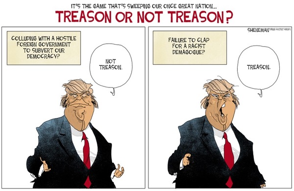 We stand at a tipping point: do we fire up the popcorn maker or start digging a fallout shelter in the garden? (Trump cont)