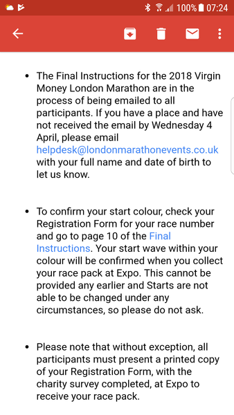 London Marathoners 2018