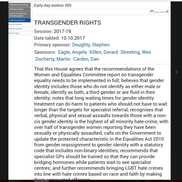 Transgender child on R4 World at One