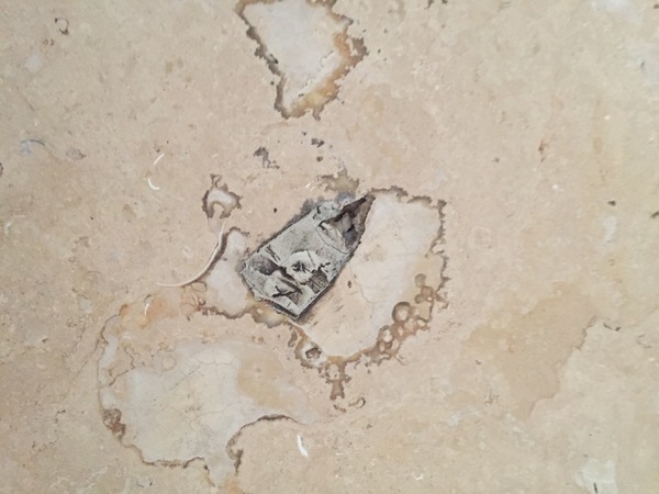 Kitchen floor issues pics attached.