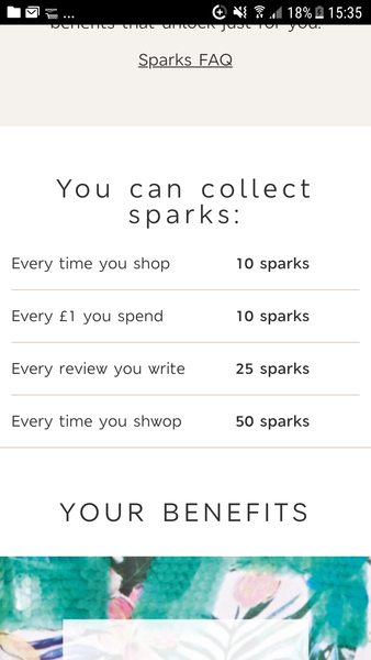 To tell M&S that Sparks is rubbish?