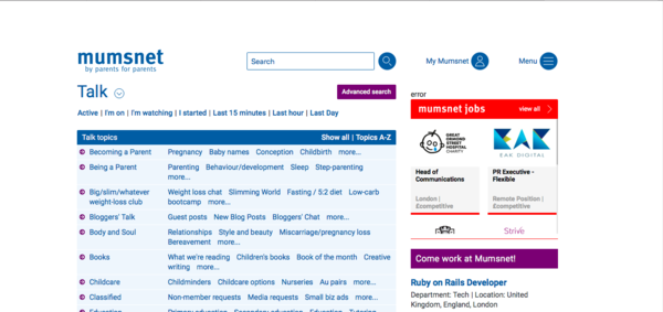 Can't see trending topics