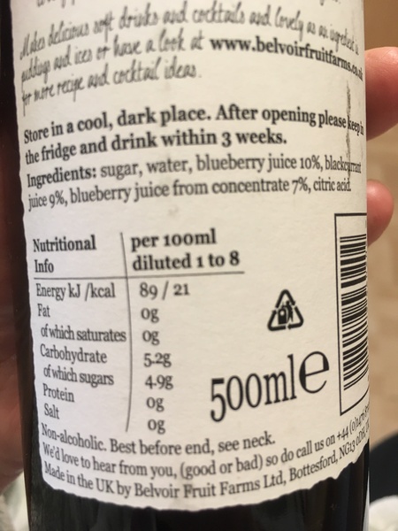 to think the new Ribena formula tastes disgusting