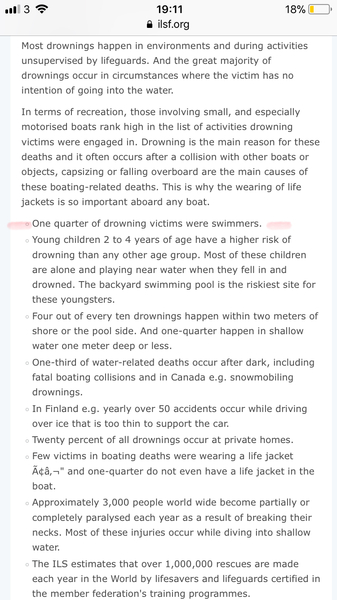 How important do you think learning to swim really is?