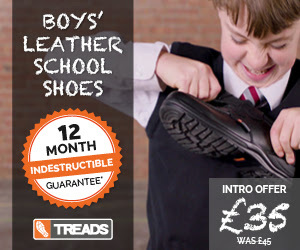 Mumsnet Deals: £10 off 'indestructible' boys' school shoes