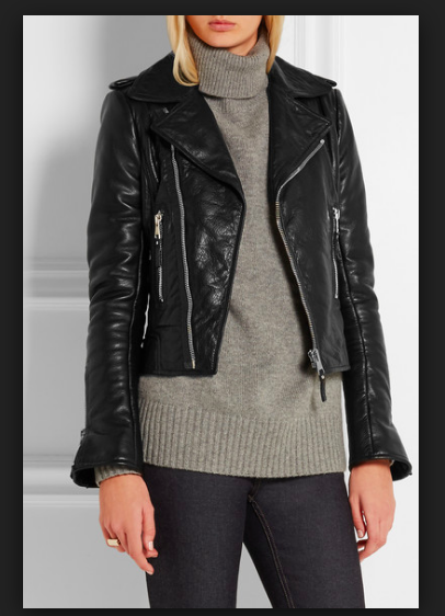 Does the moto size of leather jacket look dated/ageing?