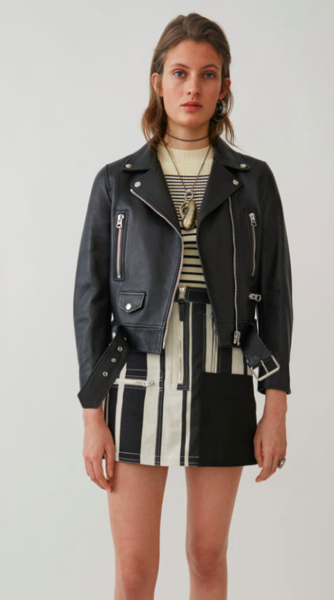 Is this awkward? Leather Jacket Question