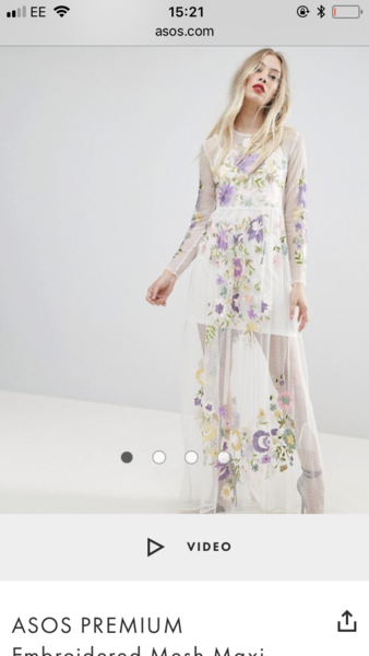 To ask you to find me a dress for a shotgun wedding!
