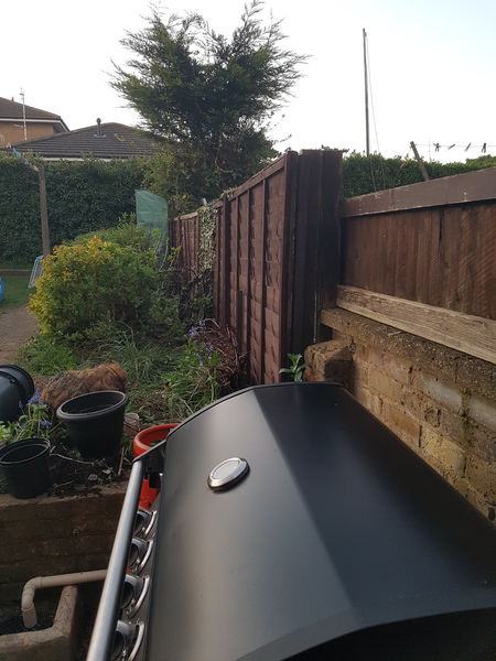 Think neighbours fence is on our property