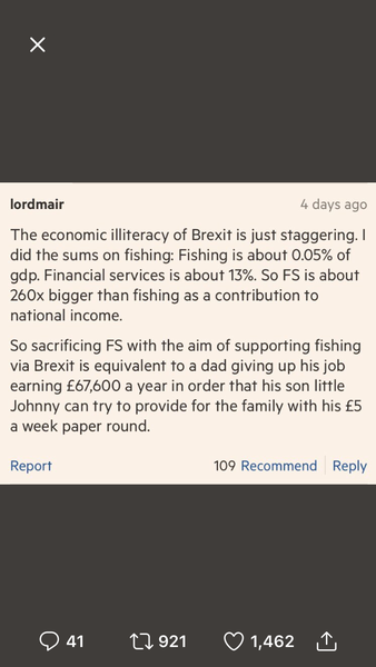 To be absolutely terrified about these Brexit scenario predictions...