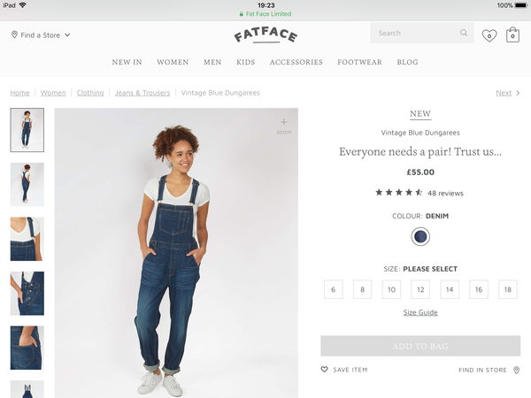 Dungarees....