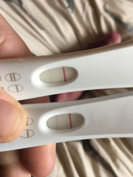 I’m absolutely terrified. Today’s test only slightly darker than thursdays. Help!