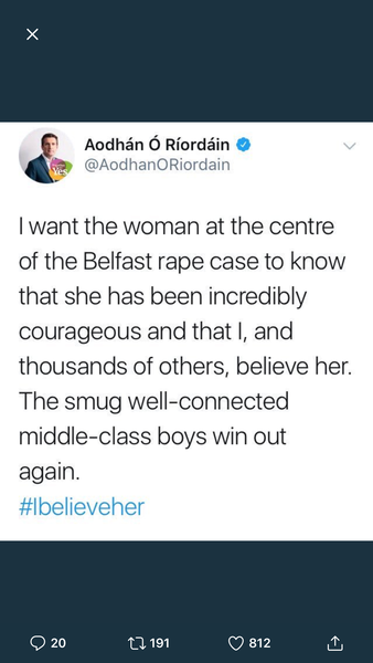 Thoughts on #suemepaddy ?