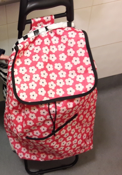 To get a shopping trolley?