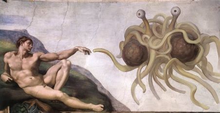 The Flying Spaghetti Monster Church.