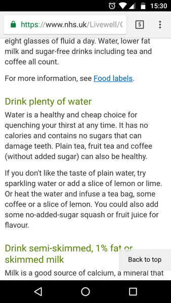 To never buy snacks/squash/sweets etc again