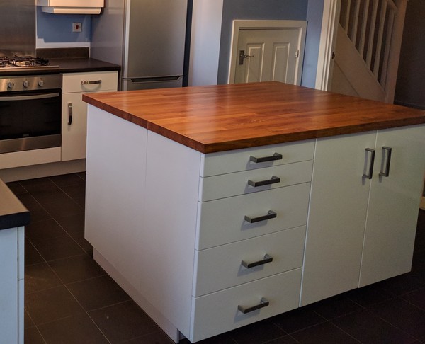 Kitchen island to match Ikea kitchen